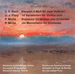 U.J. Flury: 14 Variationen für Violine solo etc.